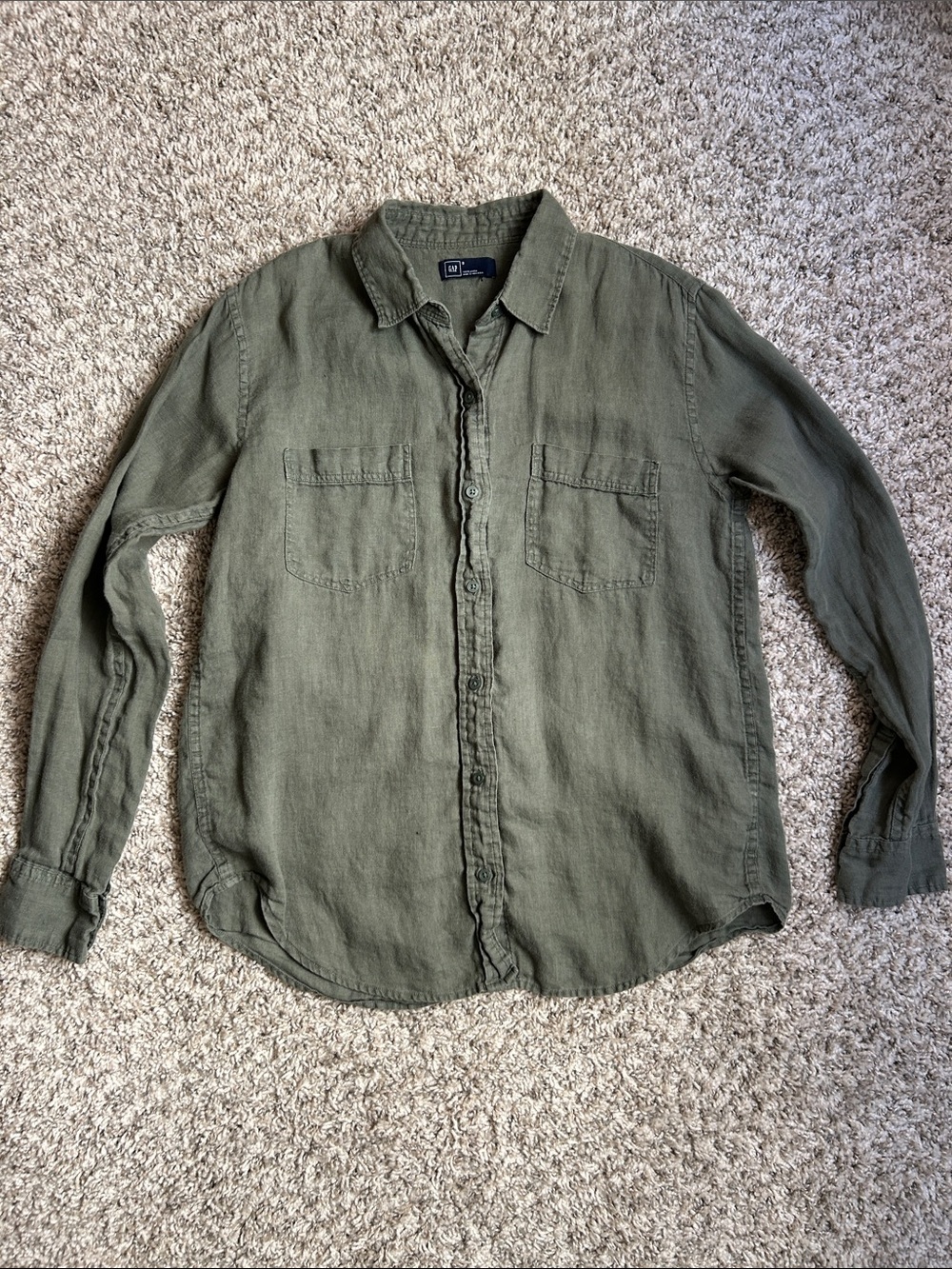 Gap Linen Button-Down Shirt